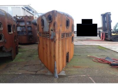 Top portion of Sail Structure. Looking forward from the stern.